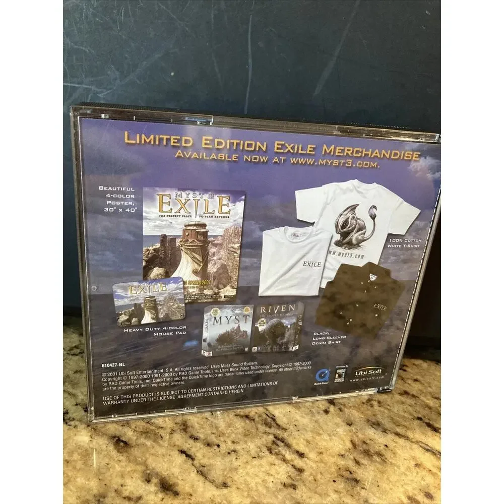Myst III: Exile -- Collector's Edition (Windows/Mac, 2001)